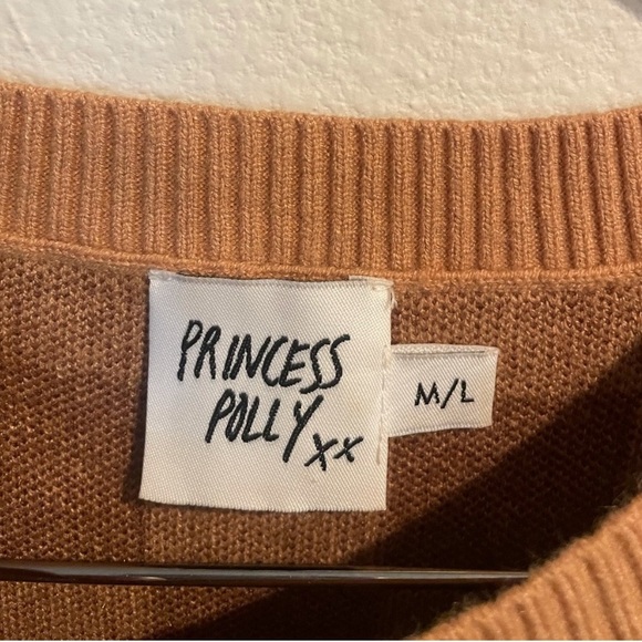 Princess Polly Luci Tan And Brown Checkered Plaid Tank Top Mini Skirt size M/L - Picture 3 of 8